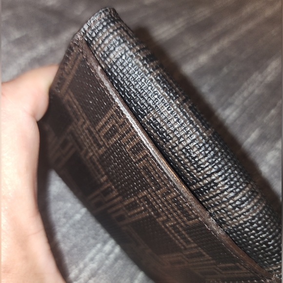 Authentic Dunhill Sidecar Geometric Print Card / Coin Purse Like New - Picture 6 of 12